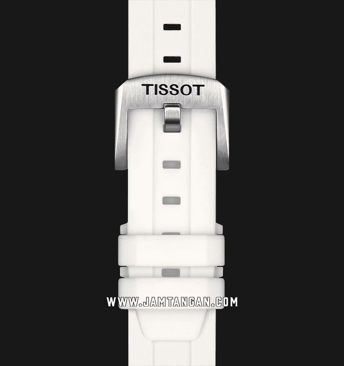 Tissot Seastar 1000 36mm T-Sport T120.210.11.011.00 White Dial Stainless Steel Strap + Extra Strap
