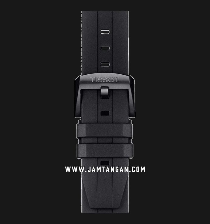 Tissot Seastar 1000 Chronograph 45.5mm T-Sport T120.417.37.051.00 Black Dial Black Rubber Strap