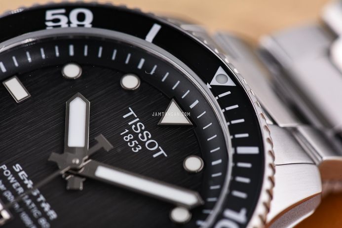 Tissot Seastar 1000 Powermatic 80 40mm T-Sport T120.807.11.051.00 Graded Dial St. Steel Strap 