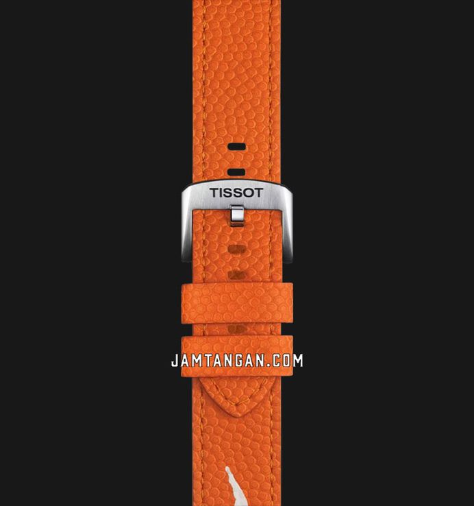 Tissot Seastar Wilson WNBA 40mm T-Sport T120.807.17.051.00 Black Dial Leather Strap + Extra Strap