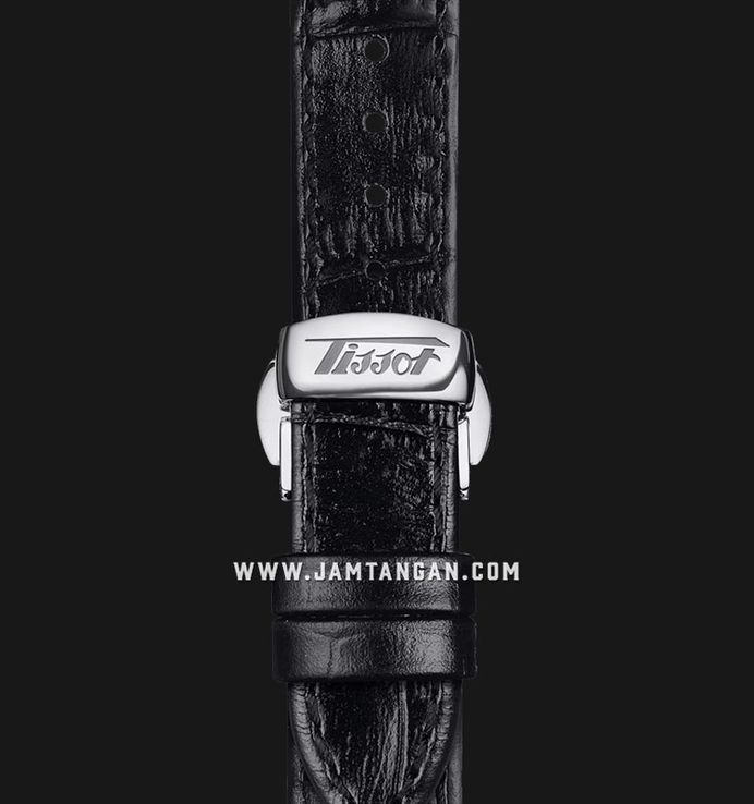 Tissot Heritage Porto Mechanical 31.3mm T128.505.16.012.00 Men White Dial Black Leather Strap