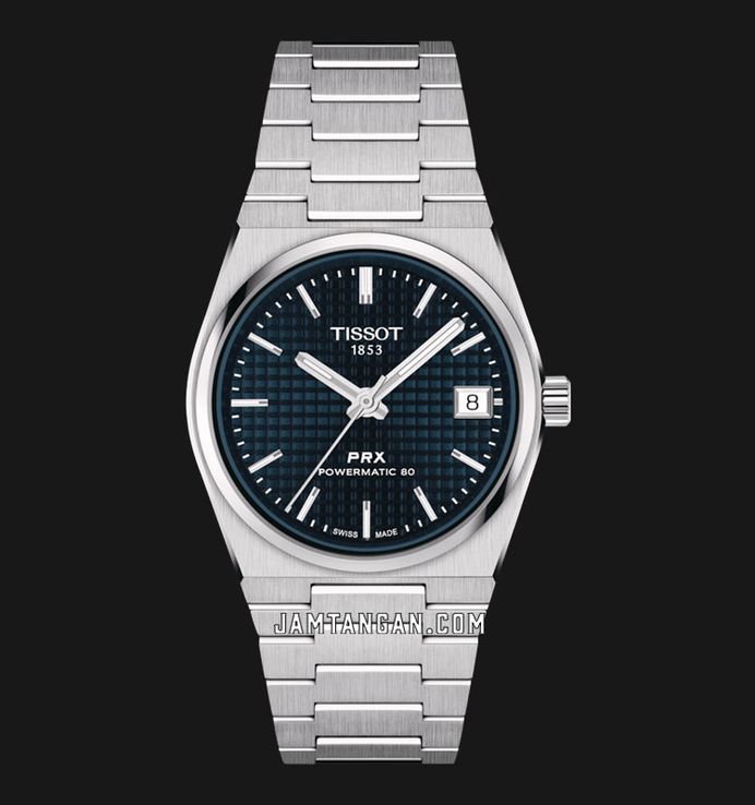 Tissot PRX Powermatic 80 35mm T-Classic T137.207.11.041.00 Blue Dial Stainless Steel Strap