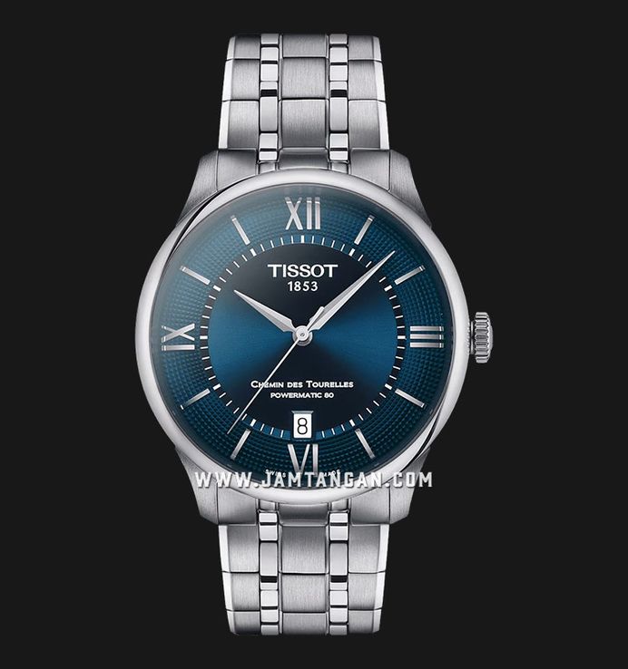 Tissot Chemin Des Tourelles Powermatic 80 39mm T-Classic T139.807.11.048.00 Stainless Steel Strap