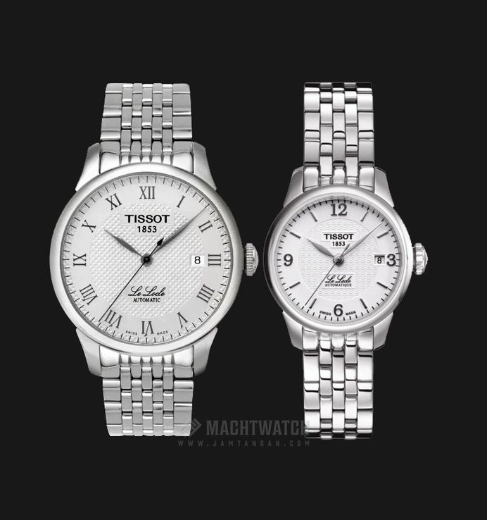 Jam tangan tissot couple original sales
