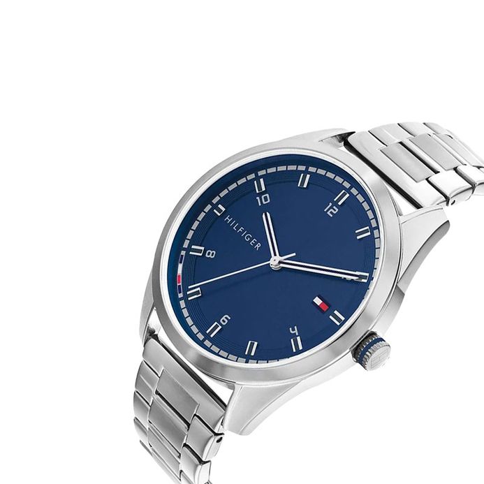 Tommy Hilfiger Griffin 1710455 Blue Dial Stainless Steel Strap
