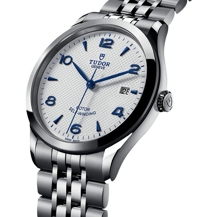 Tudor 1926 M91550-0005 White Dial Stainless Steel Strap