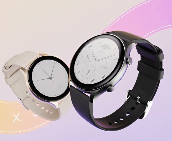 Olike FW2 Smartwatch Digital Dial Black Rubber Strap | JAMTANGAN.COM