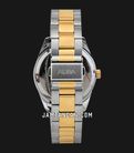 Alba Fashion AG8390X1 Men Silver Dial Dual Tone Stainless Steel Strap-2