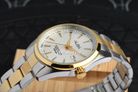 Alba Fashion AG8390X1 Men Silver Dial Dual Tone Stainless Steel Strap-5