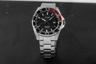 Alba Active AG8L97X1 Men Black Patterned Dial Stainless Steel Strap-5