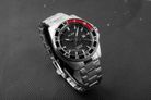 Alba Active AG8L97X1 Men Black Patterned Dial Stainless Steel Strap-6
