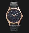 Alba AJ6122X1 Men Black Dial Black Stainless Steel Strap-0