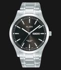 Alba Prestige AJ6153X1 Men Grey Brown Dial Stainless Steel Strap-0