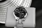 Alba Prestige AJ6153X1 Men Grey Brown Dial Stainless Steel Strap-5