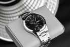 Alba Prestige AJ6153X1 Men Grey Brown Dial Stainless Steel Strap-6