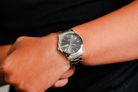 Alba Prestige AJ6153X1 Men Grey Brown Dial Stainless Steel Strap-8