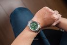 Alba Mechanical AL4371X1 Men Green Dial Stainless Steel Strap-9