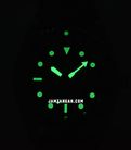 Alba Mechanical AL4441X1 Automatic Men Green Black Gradation Patterned Dial Black Silicone Strap-3