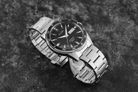 Alba Mechanical AL4595X1 Automatic Men Black Dial Stainless Steel Strap-6