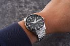 Alba Mechanical AL4595X1 Automatic Men Black Dial Stainless Steel Strap-8