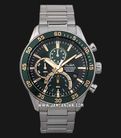 Alba Active AM3889X1 Chronograph Men Green Dial Stainless Steel Strap-0