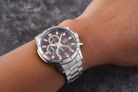 Alba Active AM3967X1 Chronograph Men Brown Dial Stainless Steel Strap-8