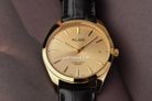 Alba ARX122X1 Men Gold Dial Black Leather Strap-6