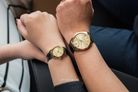 Alba ARX122X1 Men Gold Dial Black Leather Strap-8
