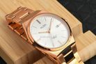 Alba Prestige AS9H96X1 Men Silver Dial Rose Gold Stainless Steel Strap-4