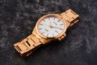 Alba Prestige AS9H98X1 Men Silver Dial Gold Stainless Steel Strap-7