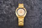 Alba Fashion AS9K80X1 Men Gold Dial Gold Stainless Steel Strap-5