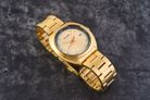 Alba Fashion AS9K80X1 Men Gold Dial Gold Stainless Steel Strap-6