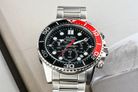 Alba Active AT3J37X1 Men Chronograph Black Dial Stainless Steel Strap-5