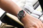 Alba Active AT3J37X1 Men Chronograph Black Dial Stainless Steel Strap-7