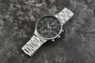 Alba Prestige AW4003X1 Men Chronograph Black Pattern Dial Stainless Steel Strap-6