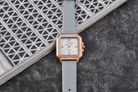 Alexandre Christie Passion AC 2B32 LH LRGSLGR Ladies Silver Dial Grey Leather Strap-4