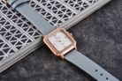 Alexandre Christie Passion AC 2B32 LH LRGSLGR Ladies Silver Dial Grey Leather Strap-5