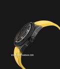 Alexandre Christie Automatic AC 3042 MA RIPBAYL Man Black Dial Yellow Rubber Strap + Ekstra Strap-1
