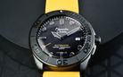 Alexandre Christie Automatic AC 3042 MA RIPBAYL Man Black Dial Yellow Rubber Strap + Ekstra Strap-4