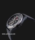 Alexandre Christie Automatic AC 3044 MA LEPBA Man Black Dial Leather Strap-1