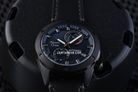 Alexandre Christie Automatic AC 3046 MA LIPBU Men Blue Dial Black Leather Strap-6