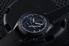 Alexandre Christie Automatic AC 3046 MA LIPBU Men Blue Dial Black Leather Strap-7