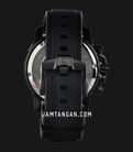 Alexandre Christie Chronograph AC 6410 MC RIPBA Men Black Dial Black Rubber Strap-2