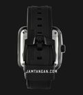 Alexandre Christie Automatic AC 6577 MA RIPBALE V2 Open Heart Dial Black Rubber Strap-2