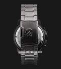 Alexandre Christie Chronograph AC 6606 MC BEPBA Men Black Dial Gunmetal Stainless Steel Strap-2