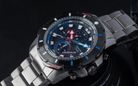 Alexandre Christie Chronograph AC 6606 MC BEPBA Men Black Dial Gunmetal Stainless Steel Strap-5