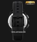 Alexandre Christie Chronograph AC 6612 MC REPBAGR Men Black Rubber Strap Exclusive at Jamtangan.com-3