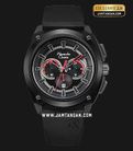 Alexandre Christie Chronograph AC 6612 MC REPBARE Men Black Rubber Strap Exclusive at Jamtangan.com-0