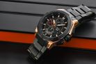 Alexandre Christie Chronograph AC 6632 MC BBRBA Men Black Dial Black Stainless Steel Strap-7