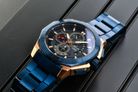 Alexandre Christie Chronograph AC 6632 MC BURBU Men Blue Dial Blue Stainless Steel Strap-7
